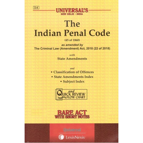 Universal's The Indian Penal Code [IPC] Bare Act 2023 | LexisNexis